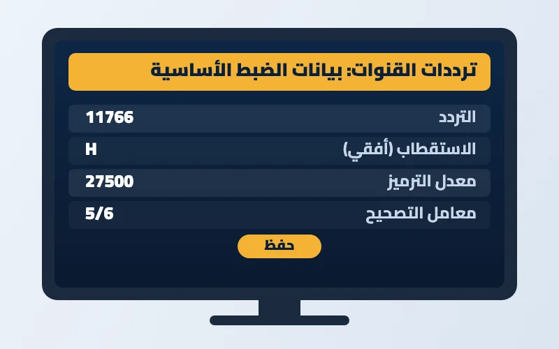 ترددات القنوات 2026: الدليل الشامل لكل الأقمار الصناعية 2 ترددات القنوات وبيانات الضبط الأساسية على الرسيفر